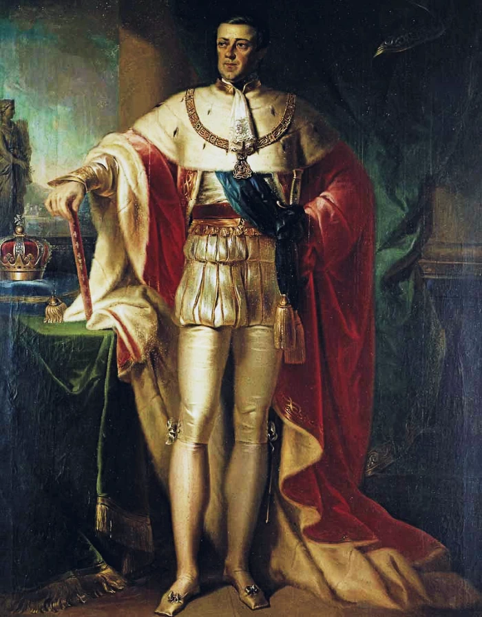 Ritratto di Carlo Felice re di Sardegna - Palazzo Reale di Sardegna